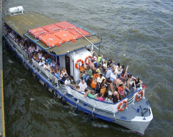 Cruise Boat, River Thames, London